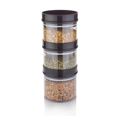 CRYSTAL FOOD CONTAINER - 250ML (3PCS PER 1SET)