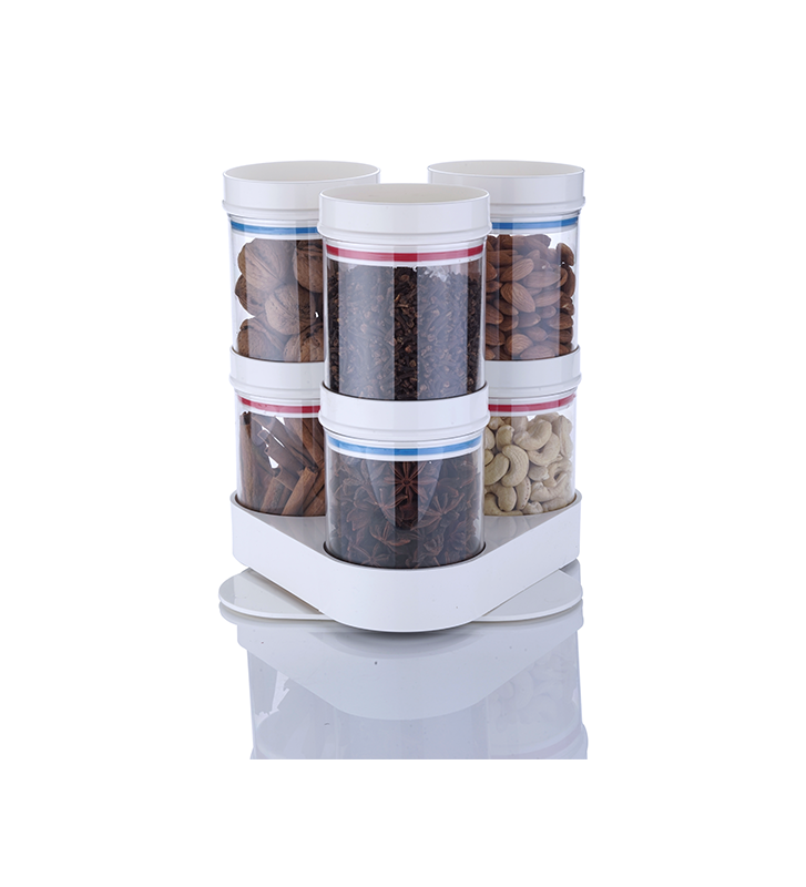 CRYSTAL FOOD CONTAINER - 500ML   (6PCS PER 1 SET)