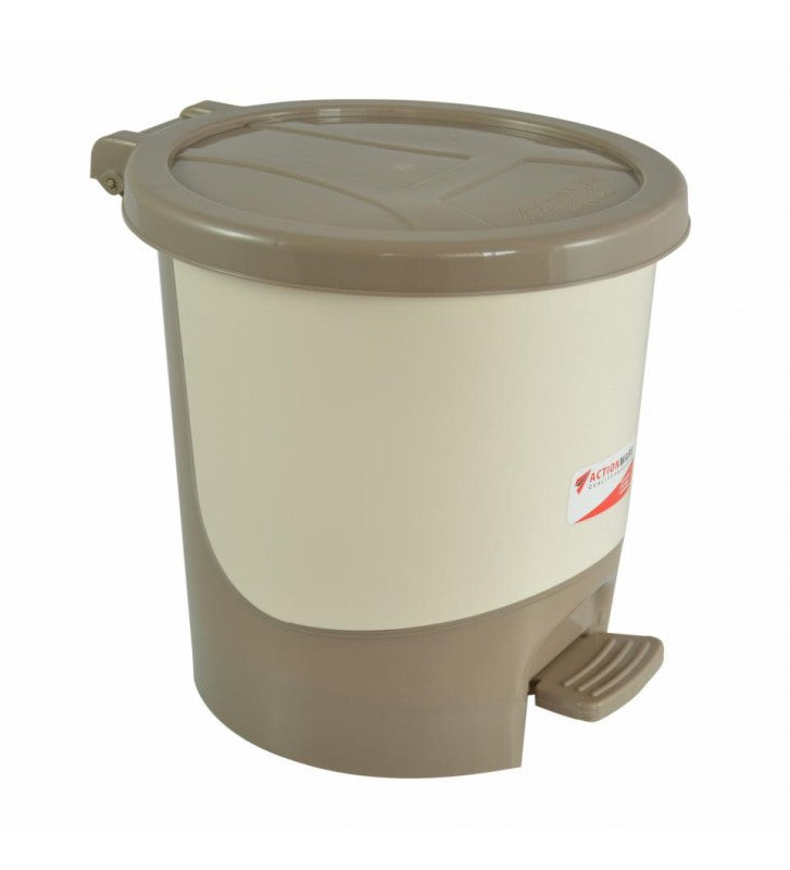 SILVER PADDLE DUSTBIN 5 LTR.