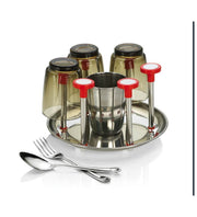 S.S. GLASS & SPOON STAND (POPULAR)